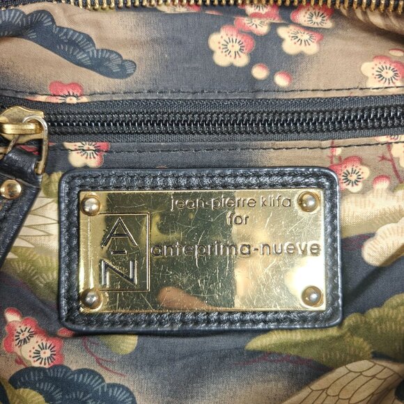 Jean Pierre Klifa For Anteprima-Nueve Black Nylon Shopper Tote Bag Large - Picture 3 of 10